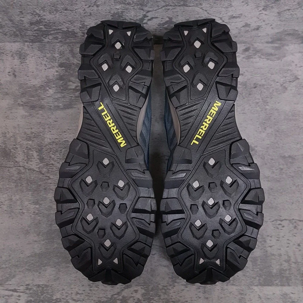 MERRELL Speed Eco Hiking Trail Shoes Mens Size‎ 14 Blue Tahoe Paloma